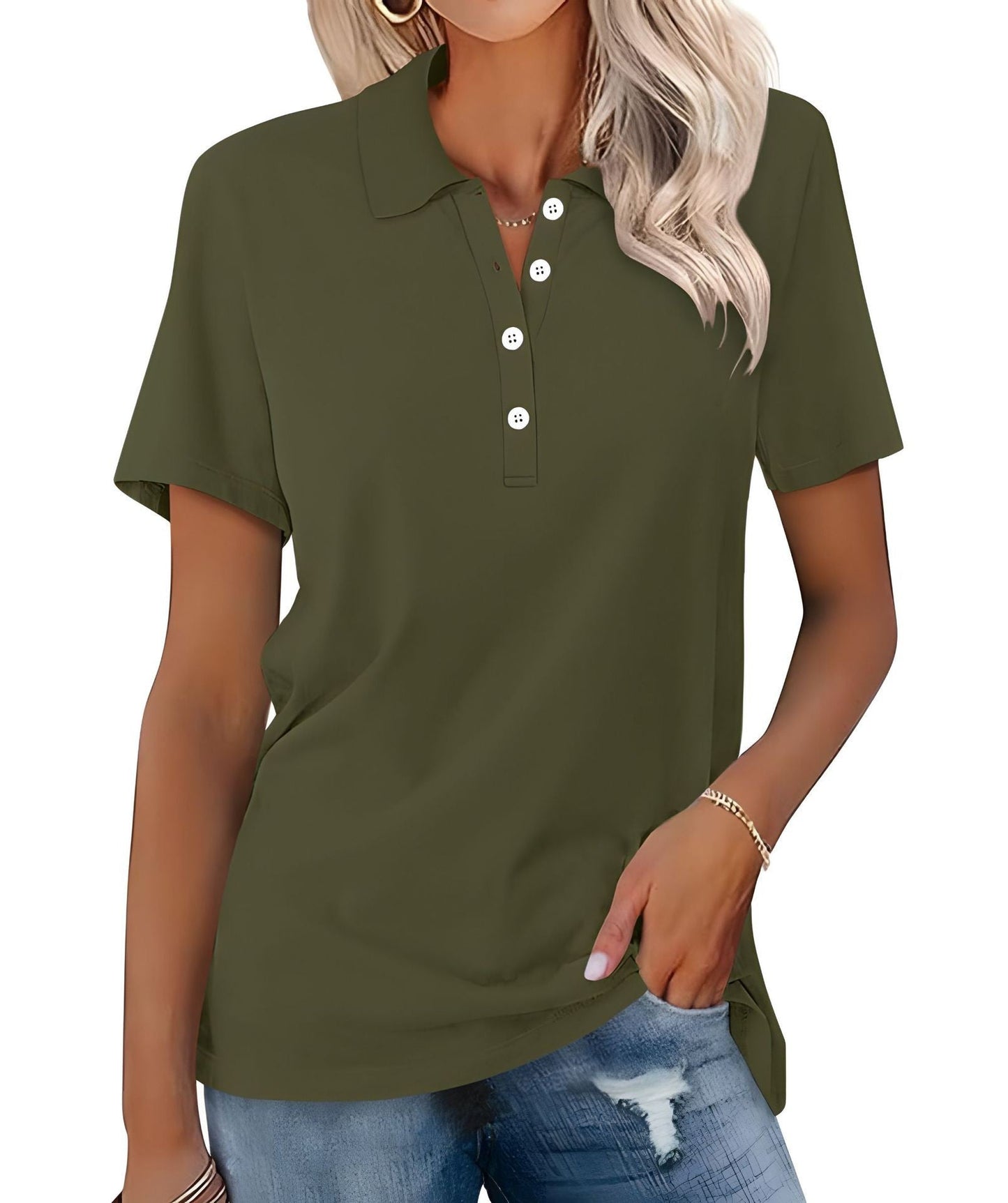 Poloshirt Elegante Pasvorm & Luxe Stof – Loïs