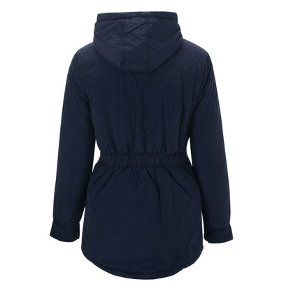 Winter parka bontkraag winddicht capuchon effen dames - Cassidy