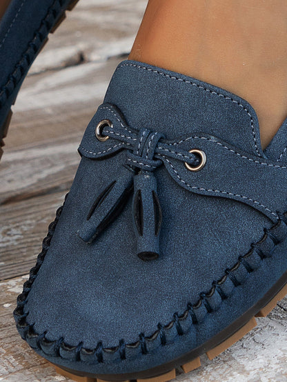 Loafers met Strikdetail en Flexibele Zool – Ulyssa