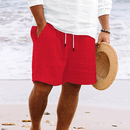 Heren Shorts Katoen-Linnen Mix Relaxed Fit – Henricus