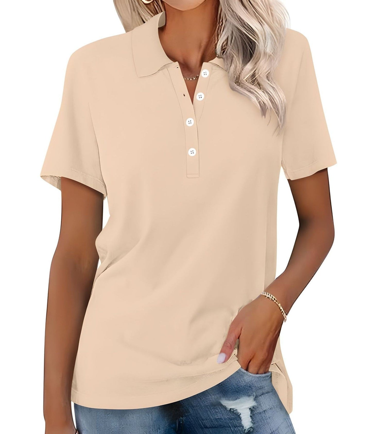Poloshirt Elegante Pasvorm & Luxe Stof – Loïs
