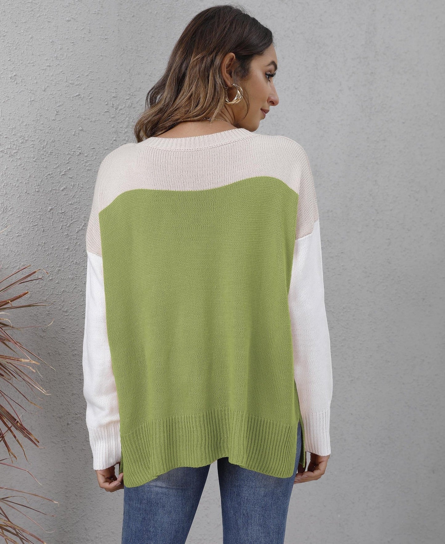 warme lange mouwen pullover - Emma