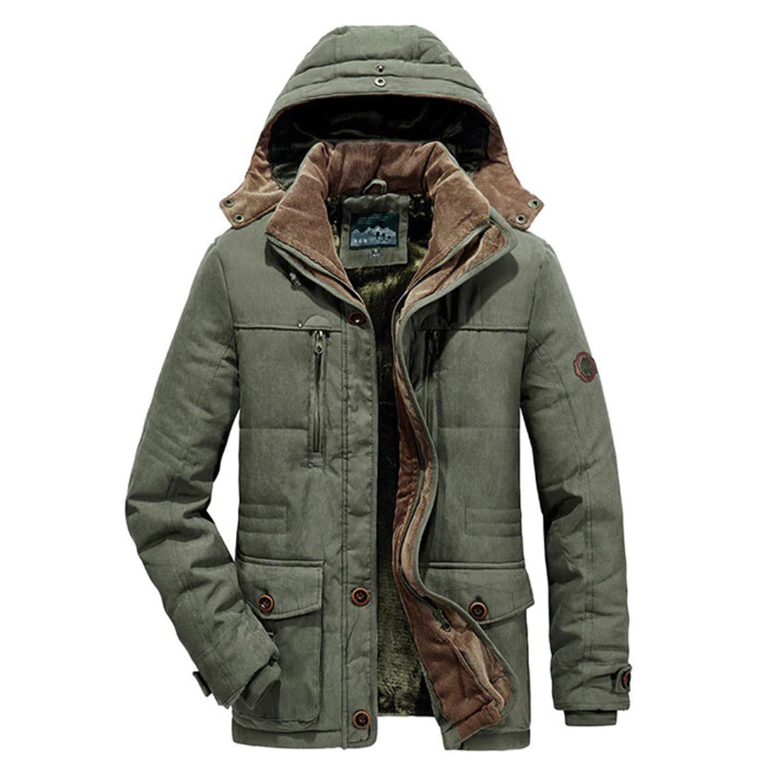 Winterjas parka waterdicht fleece heren - Colton