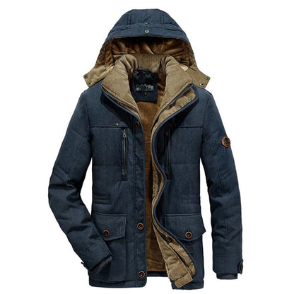 Winterjas parka waterdicht fleece heren - Colton