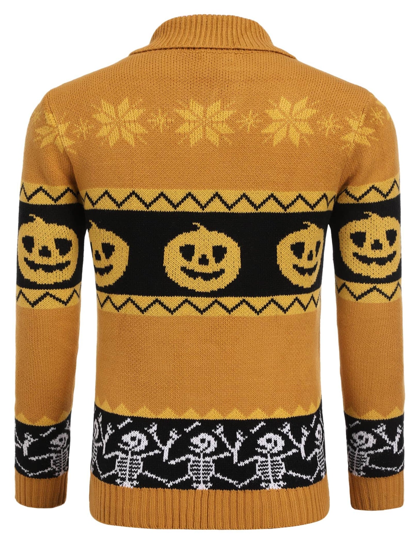 Kaartigan Met Sjaalkraag Knitted Design – Reindert