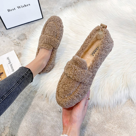 Pluche Sloffen Zacht en Anti-Slip – Amelie