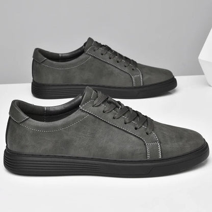 Lage Nette Sneaker Donkere Zool Comfortabel – Andries