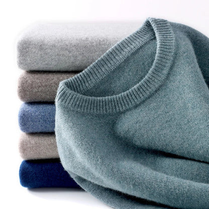 Merino Wollen Crewneck Comfortabel Design – Cameron