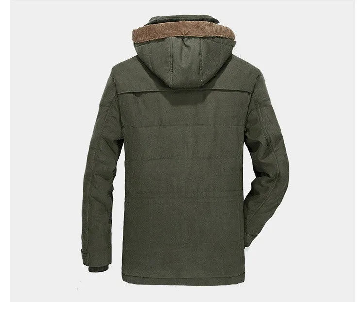 Winddichte parka winterjas zakken outdoor heren - Thorne