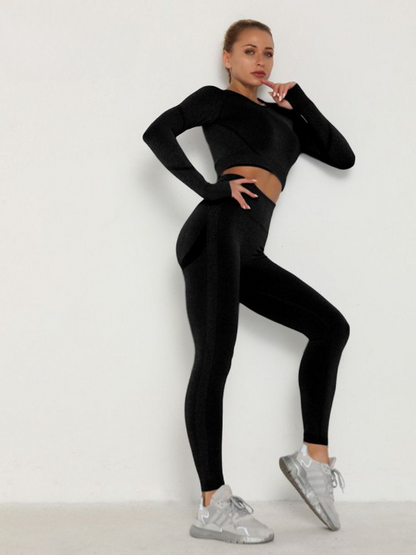 Tweedelig Sport Set Comfortabele Pasvorm – Elisse