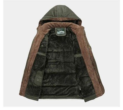 Winddichte parka winterjas zakken outdoor heren - Thorne