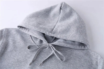 Hoodie en Broek Effen Kleur Comfortabel Sportset – Willem