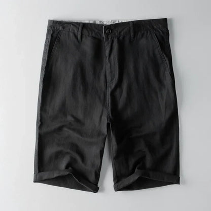 Heren Shorts Katoen-Linnen Mix Relaxed Fit – Jacco
