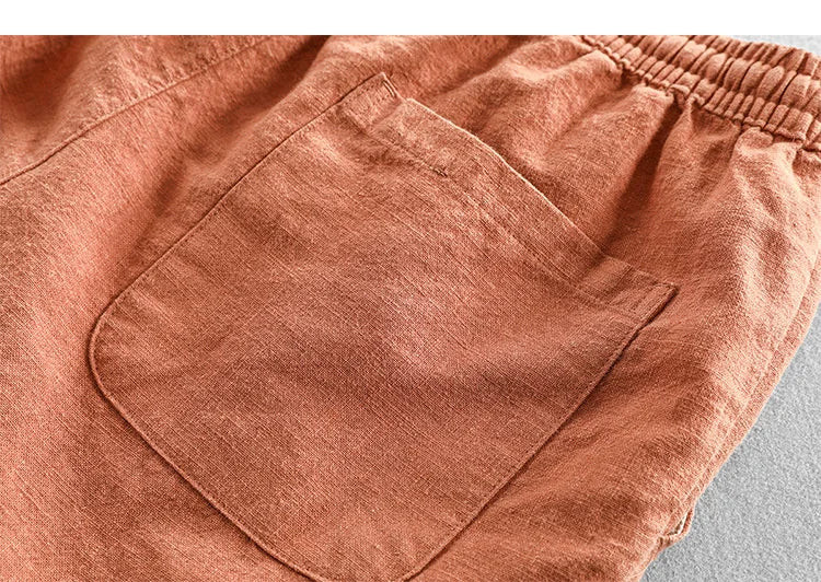 Linnen Short Zacht en Comfortabel – Louie