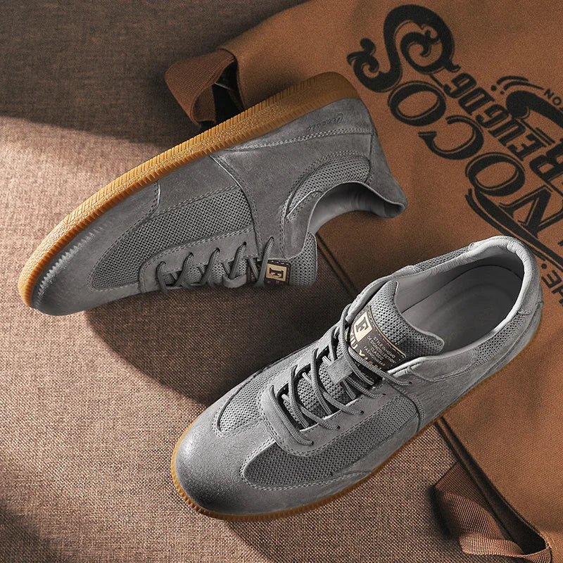 Sneakers Suède Stijlvol en Comfortabel – Aert