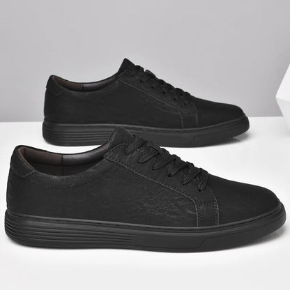 Lage Nette Sneaker Donkere Zool Comfortabel – Andries