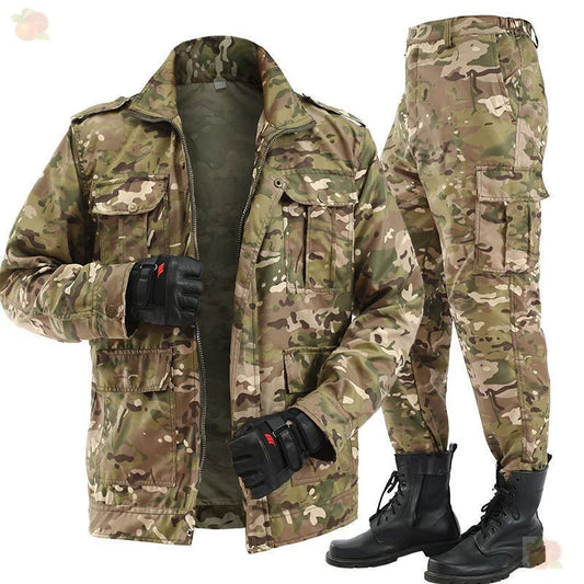 Camouflage Werkpak Duurzaam & Beschermend – Gerrit