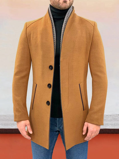Tweed Jas Enkelsluiting Stijlvol – Tjapko