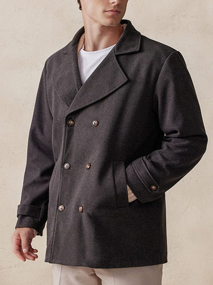 Tweed Jas Dubbelzijdig Stijlvol Design – Ruurd