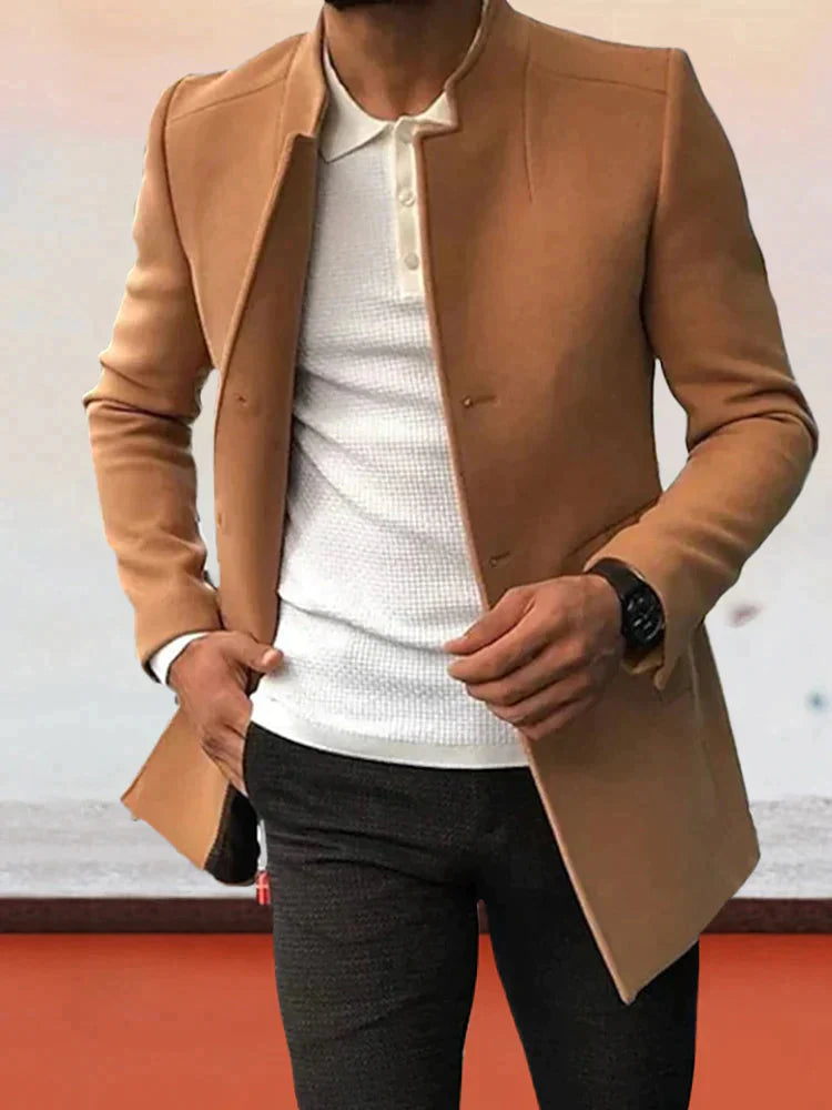 Blazer Trendy Effen Tweed – Mauritz