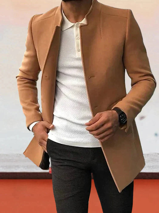 Blazer Trendy Effen Tweed – Mauritz
