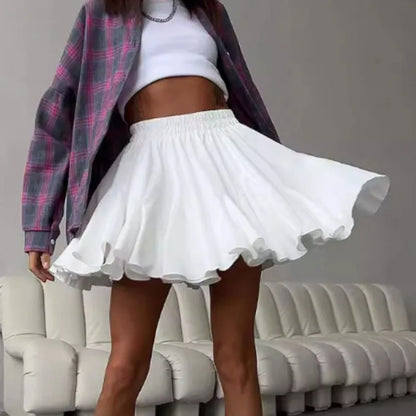 Zomer Rok Rimpel Design Casual Streetwear – Adriana