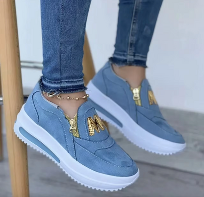 Dames Sneakers Platform Zacht & Comfortabel – Fennie