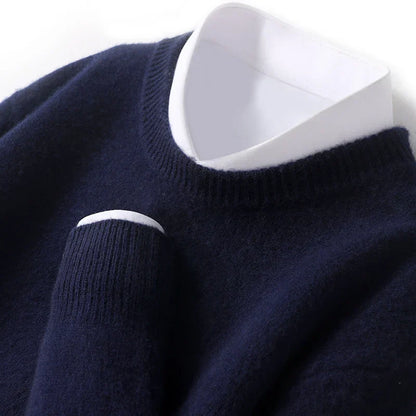 Merino Wollen Crewneck Comfortabel Design – Cameron