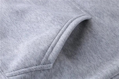 Hoodie en Broek Effen Kleur Comfortabel Sportset – Willem