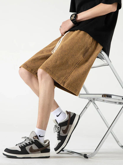 Heren Shorts Katoenmengsel Relaxed Fit – Boudewijn
