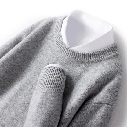 Merino Wollen Crewneck Comfortabel Design – Cameron
