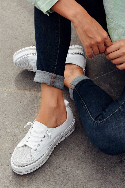 Loafers Elegant met Strass Versiering – Hansje