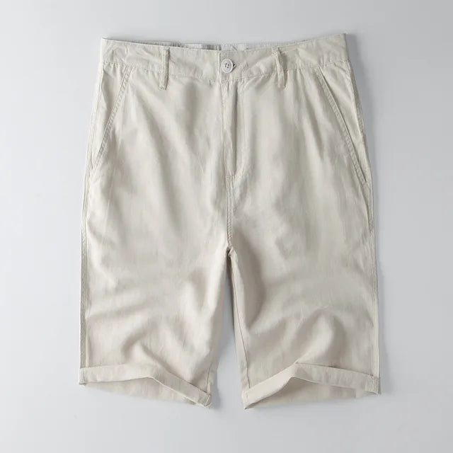 Heren Shorts Katoen-Linnen Mix Relaxed Fit – Jacco