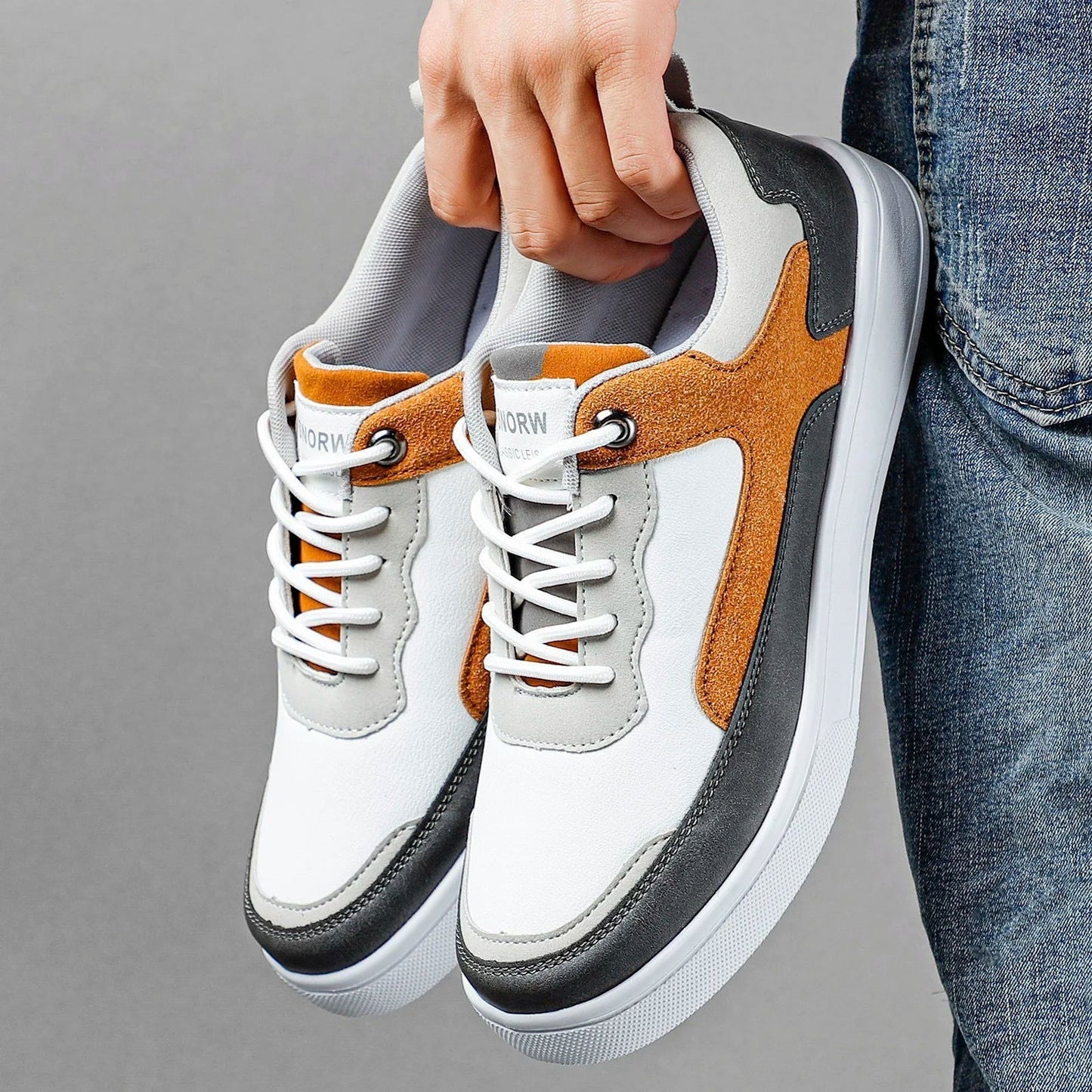 Heren Sneaker Stijlvol Leer & Comfortabel – Adriaen