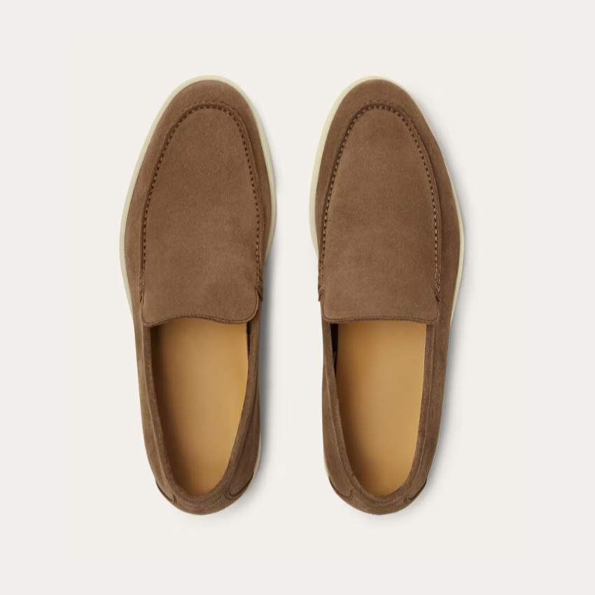 Loafers Premium Suède Bruin – Jens