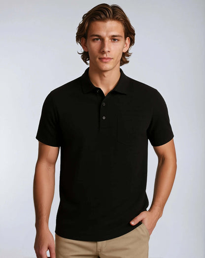 Polo Katoenmix Met Knoopsluiting – Kelvin