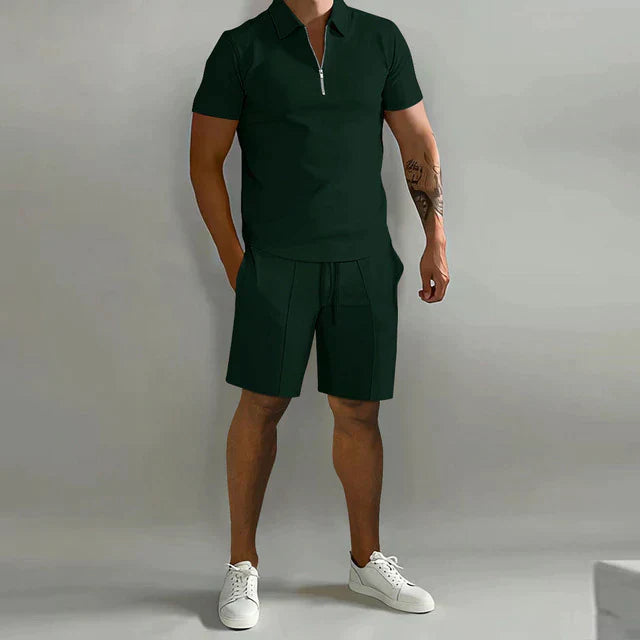Polo en Shorts Verfijnd en Ademend – Genesis