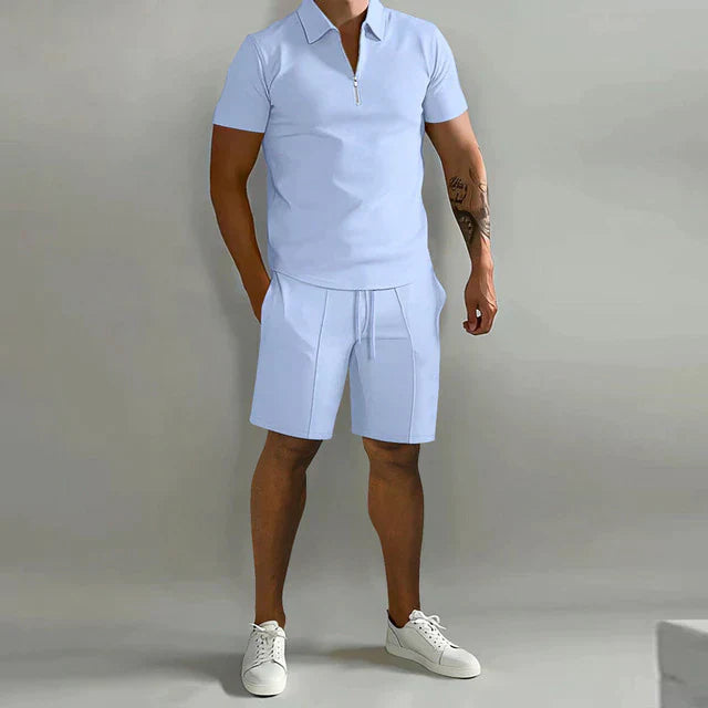 Polo en Shorts Verfijnd en Ademend – Genesis