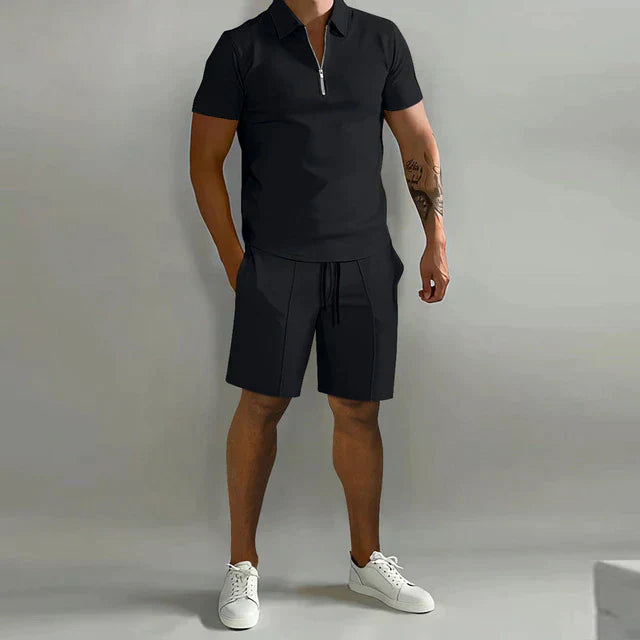 Polo en Shorts Verfijnd en Ademend – Genesis
