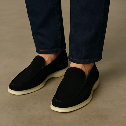 Loafers Premium Suède Stijlvol Zwart – Klaas