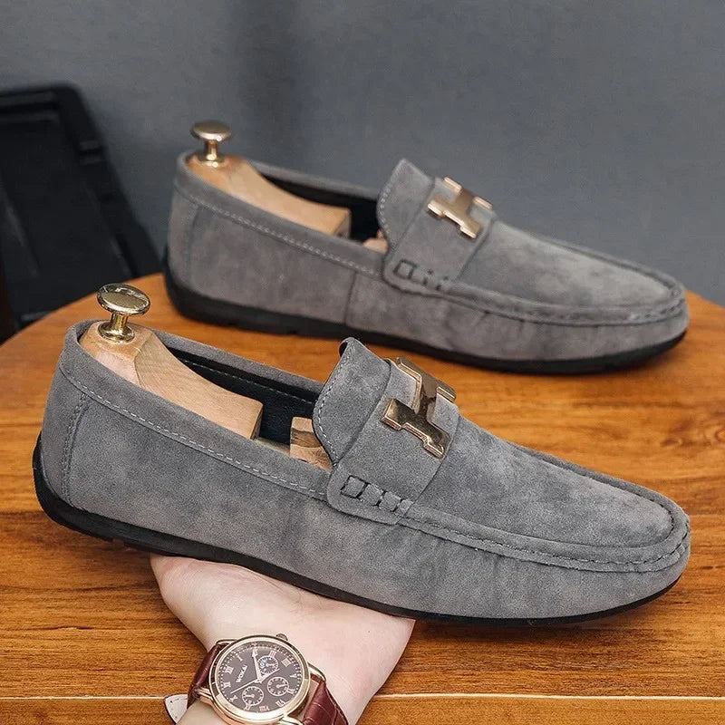 suede stijlvolle loafers - Finn