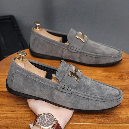 suede stijlvolle loafers - Finn