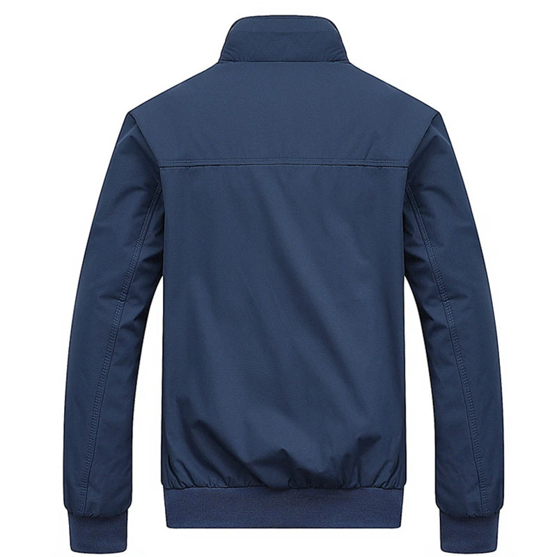 Casual softshell tussenjas met kraag heren - Harold