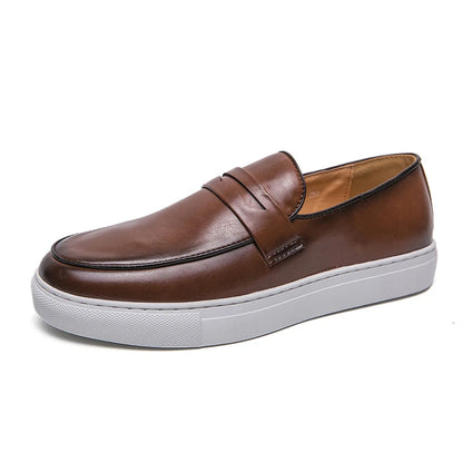 leren loafers schoenen heren - Arjo