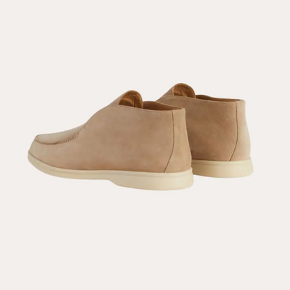 Suède Loafers Stijlvol Beige – Riemer