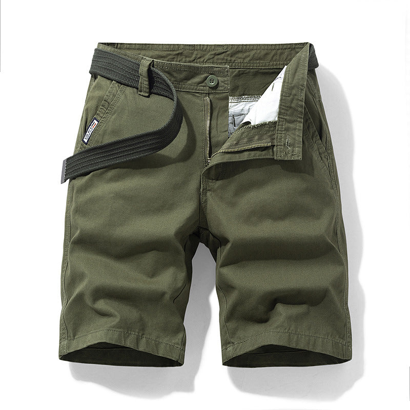 Cargo Shorts Katoenmengsel Knie Lengte Relaxed Fit – Jochem