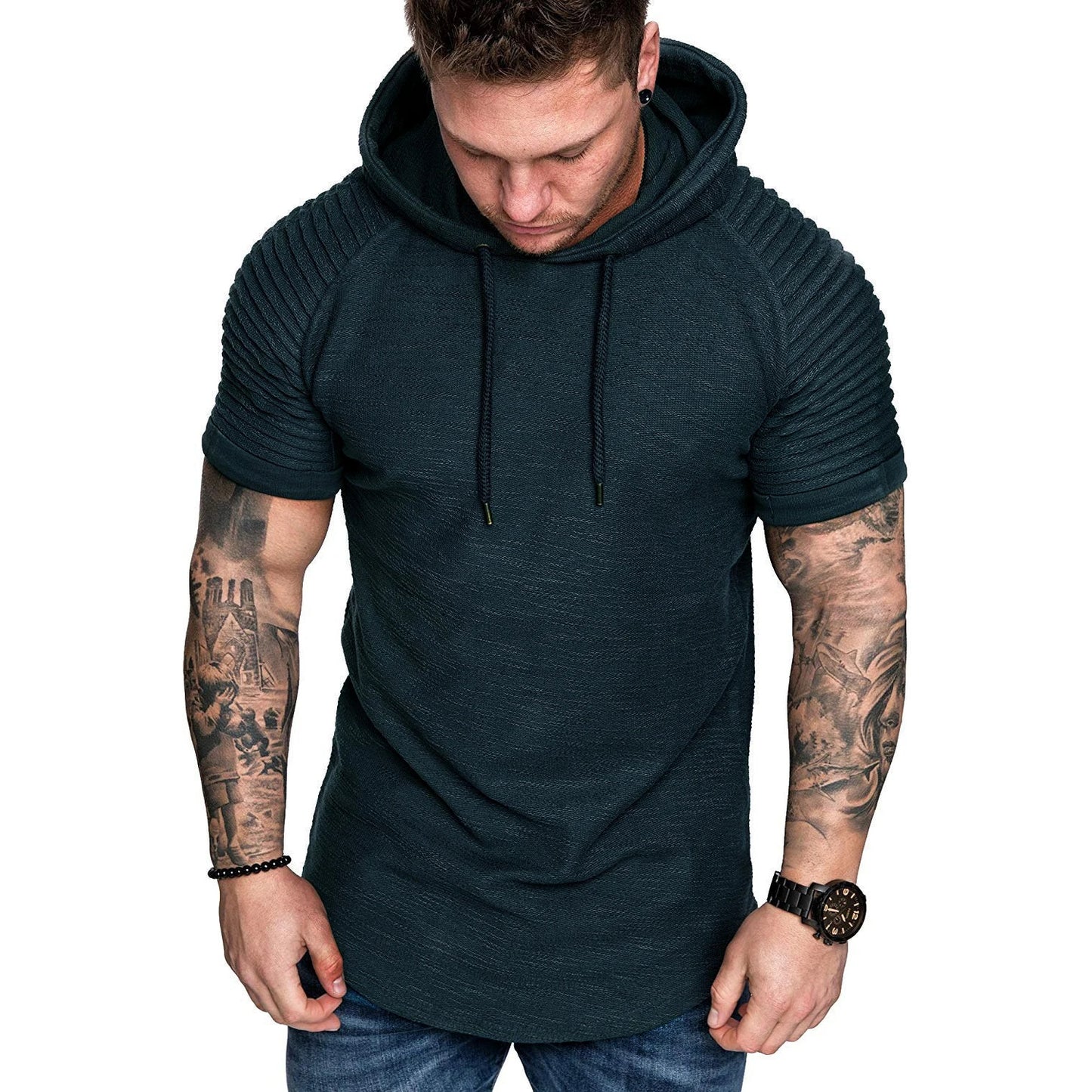 Korte Mouwen Hoodie - Jacob