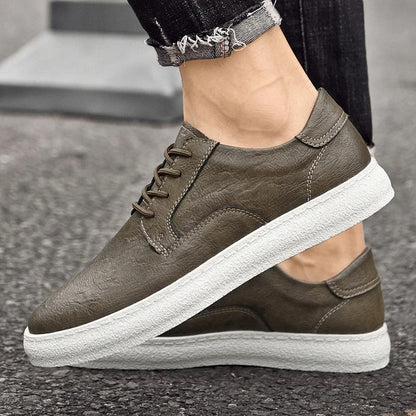 Luxe Leren Sneakers - Cas