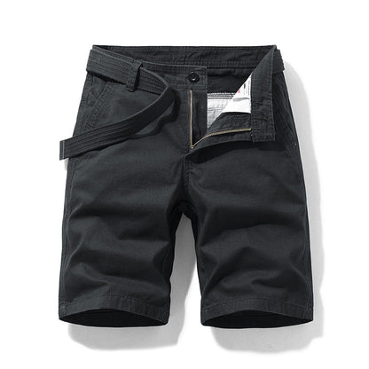 Cargo Shorts Katoenmengsel Knie Lengte Relaxed Fit – Jochem