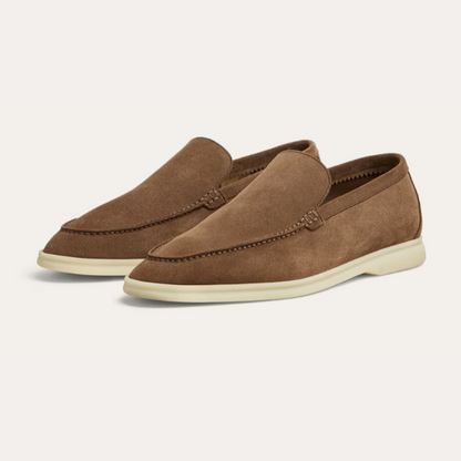 Loafers Premium Suède Bruin – Jens